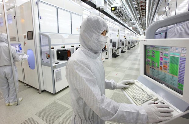 Samsung Semiconductor - цех по выращиванию кристаллов светодиодов (Юж. Корея) 