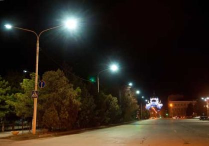 Улицы Новочеркасска освещают энергосберегающими светильниками INTESSO™!